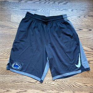 Nike Black and Gray Athletic Shorts